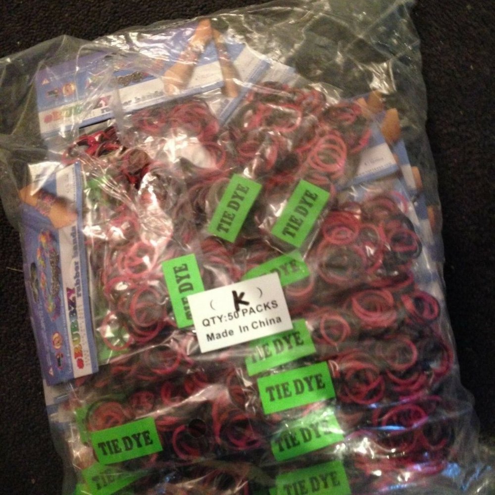 Rubbzy 5000 Special Edition Tie Dye  Rubber BANDS